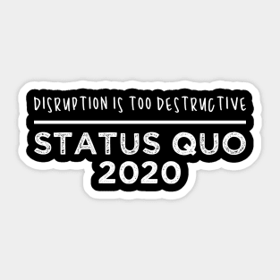 Status Quo 2020 Sticker